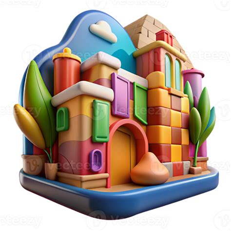 magnificent minimalist Street Art Mural Colorful Cutout Element