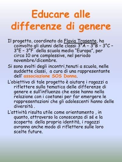 Educare Alle Differenze D