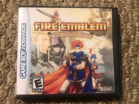 Fire Emblem the Binding Blade Nintendo Game Boy Advance GBA - Etsy