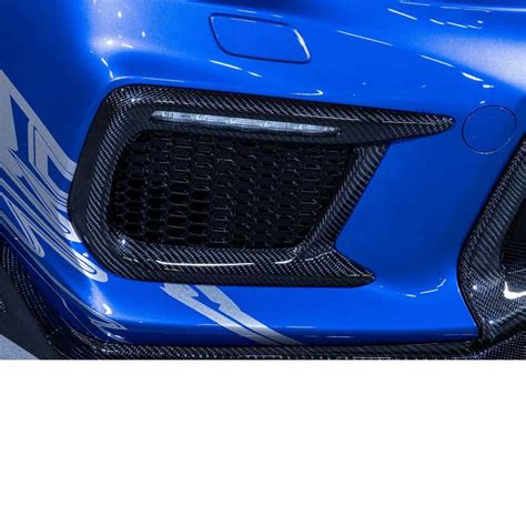 Rowen Lower Grille Extension Carbon For Subaru WRX STi VAB 2018