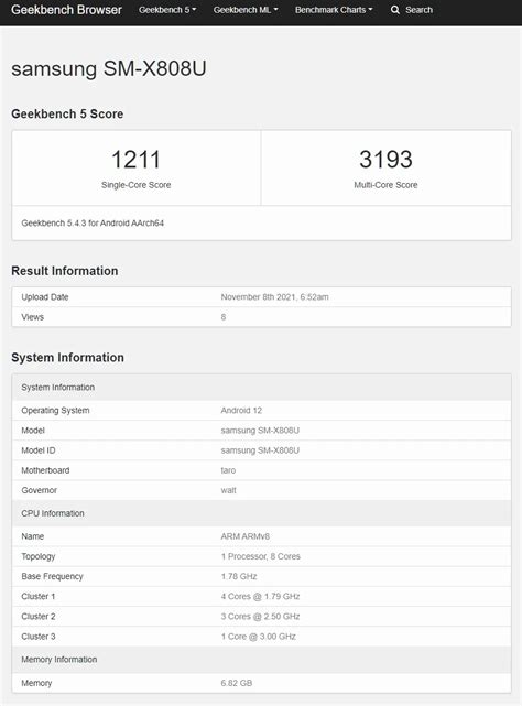 Skor Samsung Galaxy Tab S Dengan Snapdragon Muncul Di Geekbench