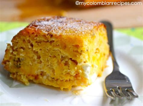 Torta De Maduro Ripe Plantain And Cheese Cake Recipe Plantain