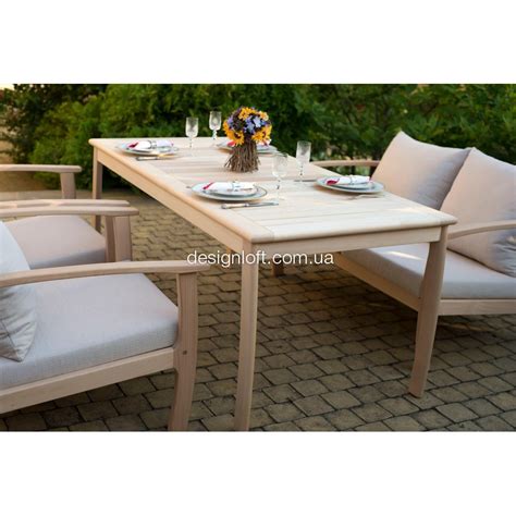 Стол LEGATO 160х80 см бук натурального цвета WD-LEGATO_dinner_table в ...