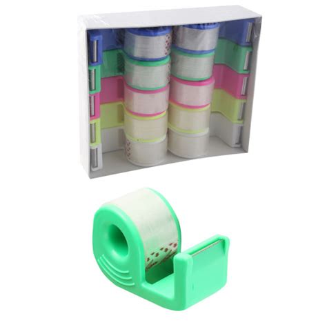 Диспенсер для клейкой ленты канцелярский, максимальный размер скотча 24 ...