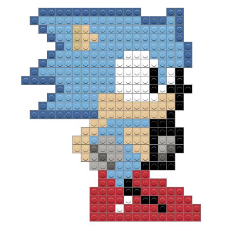 Bit Sonic The Hedgehog Grid