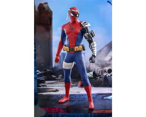 Коллекционная фигурка Hot Toys Marvel Marvel s Spider Man Game Cyborg Spider Man Suit