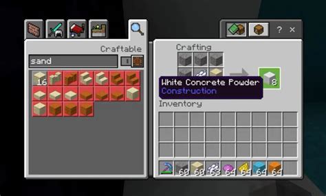 How To Craft Concrete In Minecraft