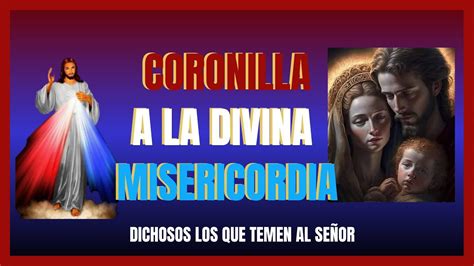 Coronilla de la Divina Misericordia Dichosos Los Que temen al Señor