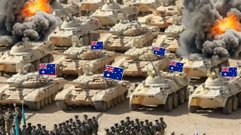 1 Menit Yang Lalu 5785 Konvoi Tank Australia Di Hancurkan Oleh Pasukan