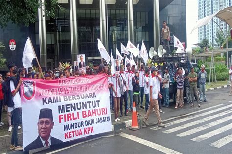 Massa Pb Kami Desak Firli Bahuri Mundur Dari Ketua Kpk