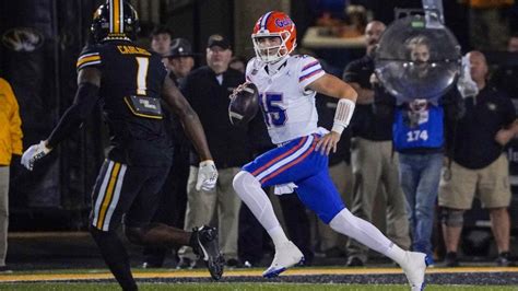 Florida Gators QB Graham Mertz Injured vs. Missouri, Goes to Locker ...