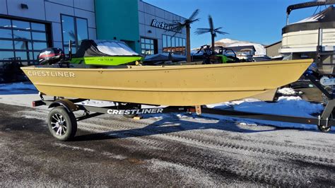 New 2023 Crestliner 1448 Jon Power Boats Outboard In Spearfish Sd