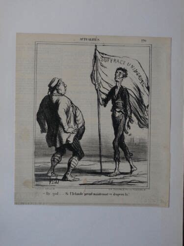 Daumier Honor Lithographie Originale Du Charivari Actualit S N