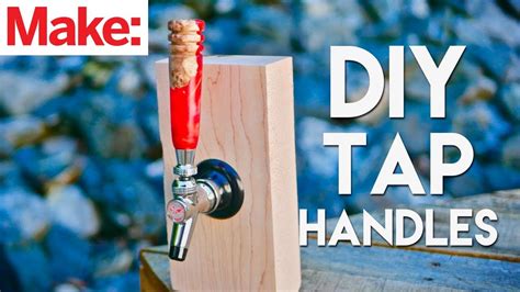 Crafted Workshop Resin And Burl Tap Handles Youtube