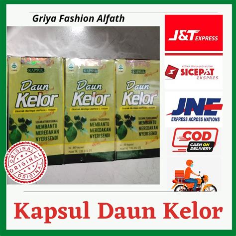 Jual Kapsul Daun Kelor Daun Kelor Kapsul Ekstrak Moringa Oleifera