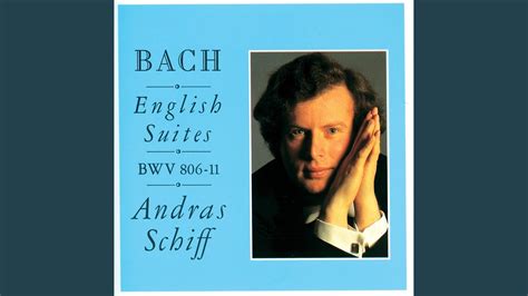 J S Bach English Suite No 1 In A Major BWV 806 2 Allemande YouTube