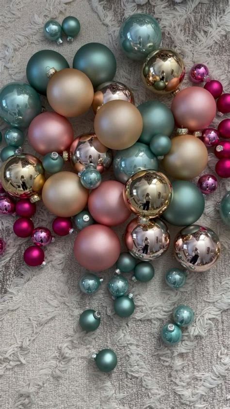 DIY Christmas Ornament Garland