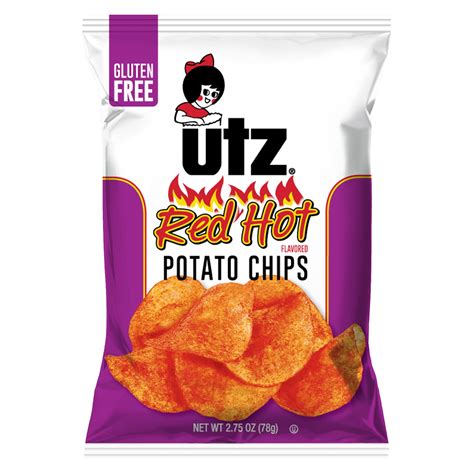 Buy 2 75 Oz Utz Red Hot Potato Chips Online At Lowest Price In India 669486039