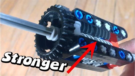 Improved Lego Limited Slip Torsen Differential Youtube