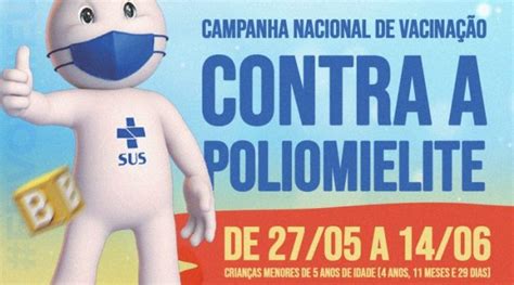 BOMBINHAS INICIA CAMPANHA NACIONAL DE VACINAÇÃO CONTRA POLIOMIELITE NA