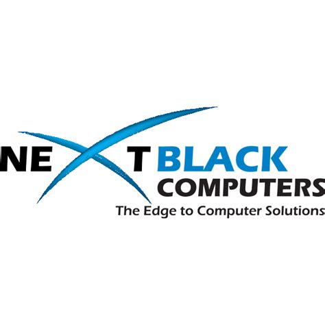 Next Black Computers Logo logo png download