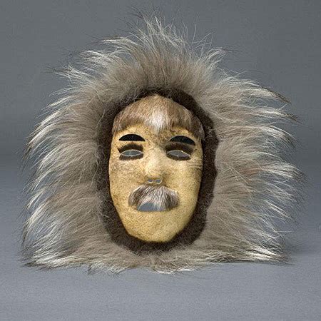 Mask: ‘Inuit’- Iñupiat People - Hartenberger World Musical Instrument ...