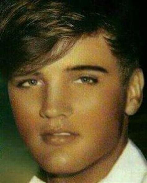 What A Tremendously Handsome Young Manelvis Must Have Been In His