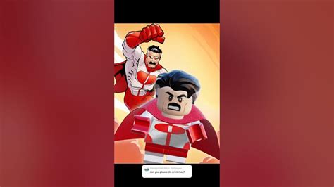Omni Man LEGO Minifig #invincible - YouTube