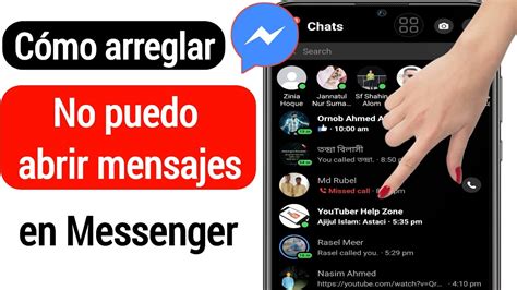 Cómo Arreglar No Puedo Abrir Mensajes En Messenger Reparar Messenger