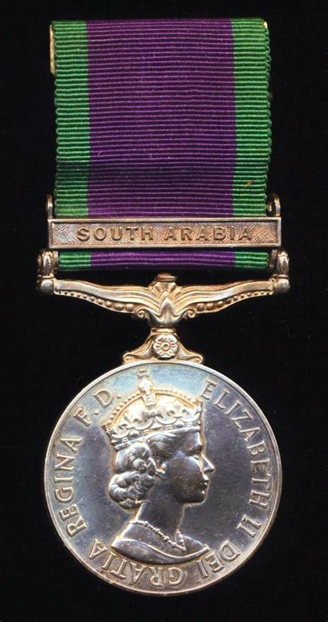 Aberdeen Medals General Service Medal With Clasp South Arabia