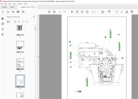 Liebherr Ltm Mobile Crane Spare Parts Catalog Manual Pdf