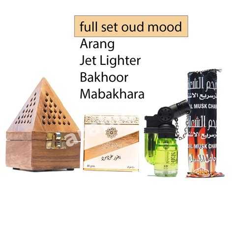 Hot Sale Bukhoor OUD MOOD Set Madinah Bakhoor Top Scent Madinah Lengkap Hot Sell Set New
