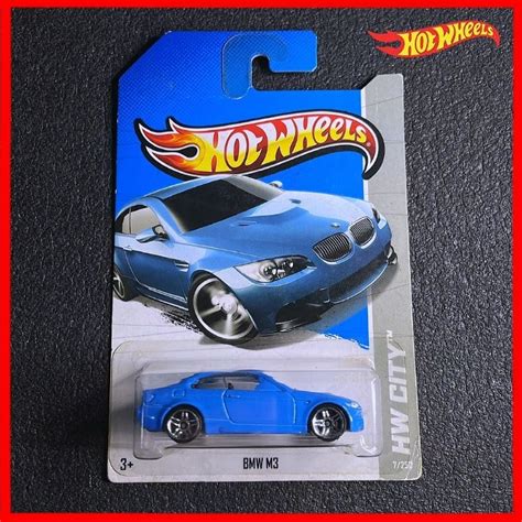 Hot Wheels BMW M Error Car Blue Model Hotwheels BMW M E Bmw M Hotwheel BMW M HW