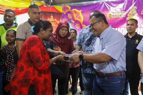 DUN Sungai Tua Agih 400 Baucar Jom Shopping Sempena Deepavali