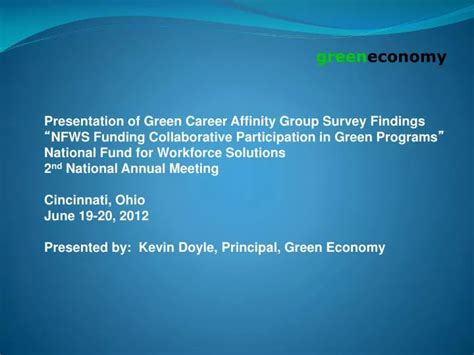 Ppt Green Economy Powerpoint Presentation Free Download Id4428006