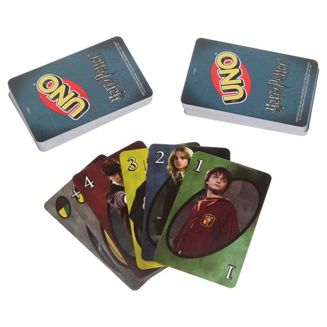 Uno Harry Potter Themed Card Game For 2 10 Players Ages 7y