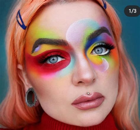 Pin By Ceceeee On Circus Alien Makeup Explosion🍗🧪 In 2023 Pop Makeup