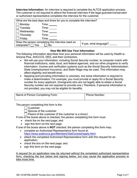 Form De 101 De 202 Fill Out Sign Online And Download Fillable Pdf Arizona Templateroller