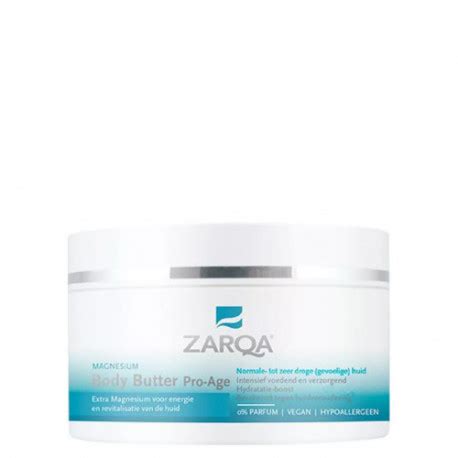 Zarqa Pro Age Magnesium Body Butter Intensyviai Maitinantis Ir