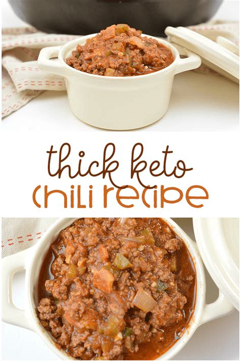 Keto Chili- A Thick and Hearty Family Friendly Recipe!