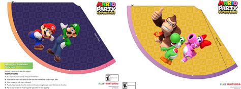 Print Play Mario Party Superstars Printable Party Hats Play Nintendo