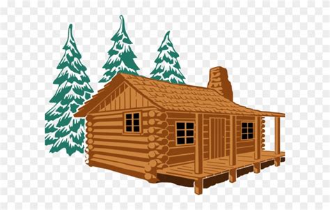 Log Cabin Cartoon Clipart (#3304140) - PinClipart