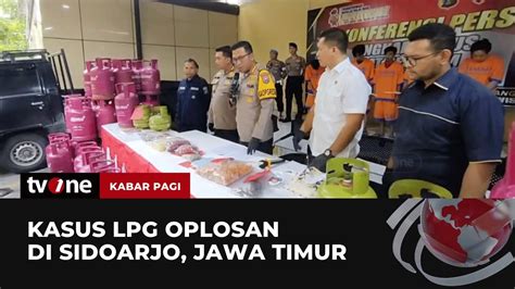 Polisi Ringkus Enam Tersangka Pengoplos Tabung Gas Lpg Kabar Pagi