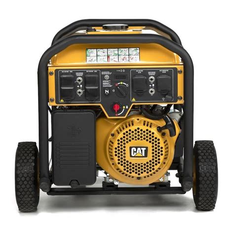 Cat Rp 8000 Watt Gasoline Portable Generator With Caterpillar Engine Co