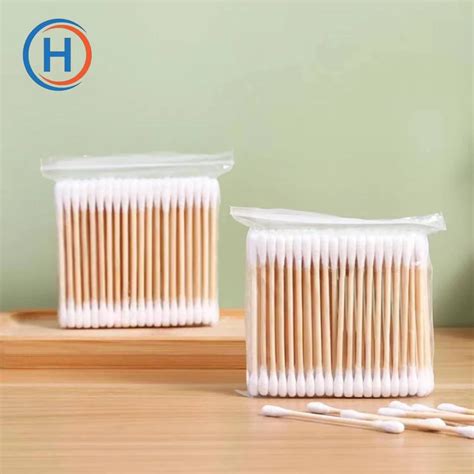 Hekkaw Wood Cotton Buds Swab Applicator Stick Shopee Philippines