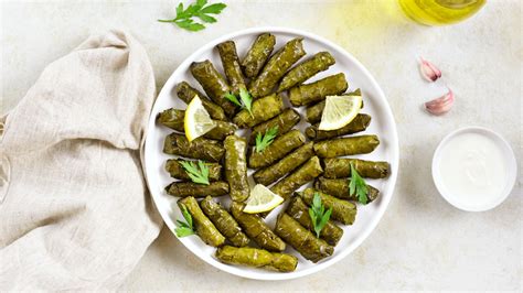 Serve Canned Dolmas With Classic Tzatziki For An Easy, Flavorful Appetizer