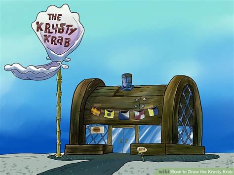 How To Draw The Krusty Krab With Pictures Wikihow