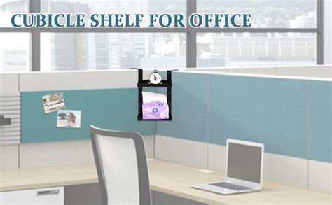 Lilithye 2 Layers Office Cubicle Shelf Height Adjustable