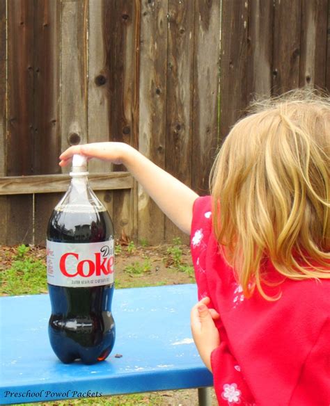 Mentos And Coke Preschool Science Experiment