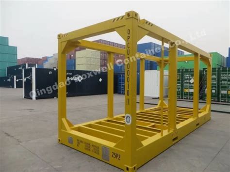 ISO10855 Dnv 2 7 1 Corten Steel 20FT Offshore Lifting Frame Container